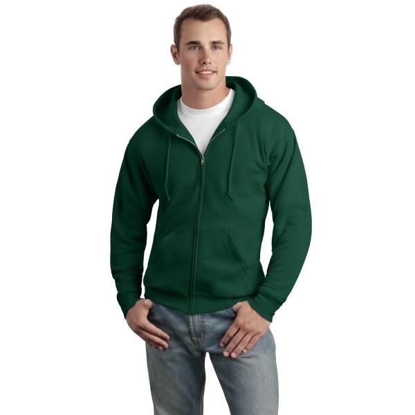 Hanes Full-Zip Hooded Sweatshirt (Youth Sizes Available) - On Time Silk ...